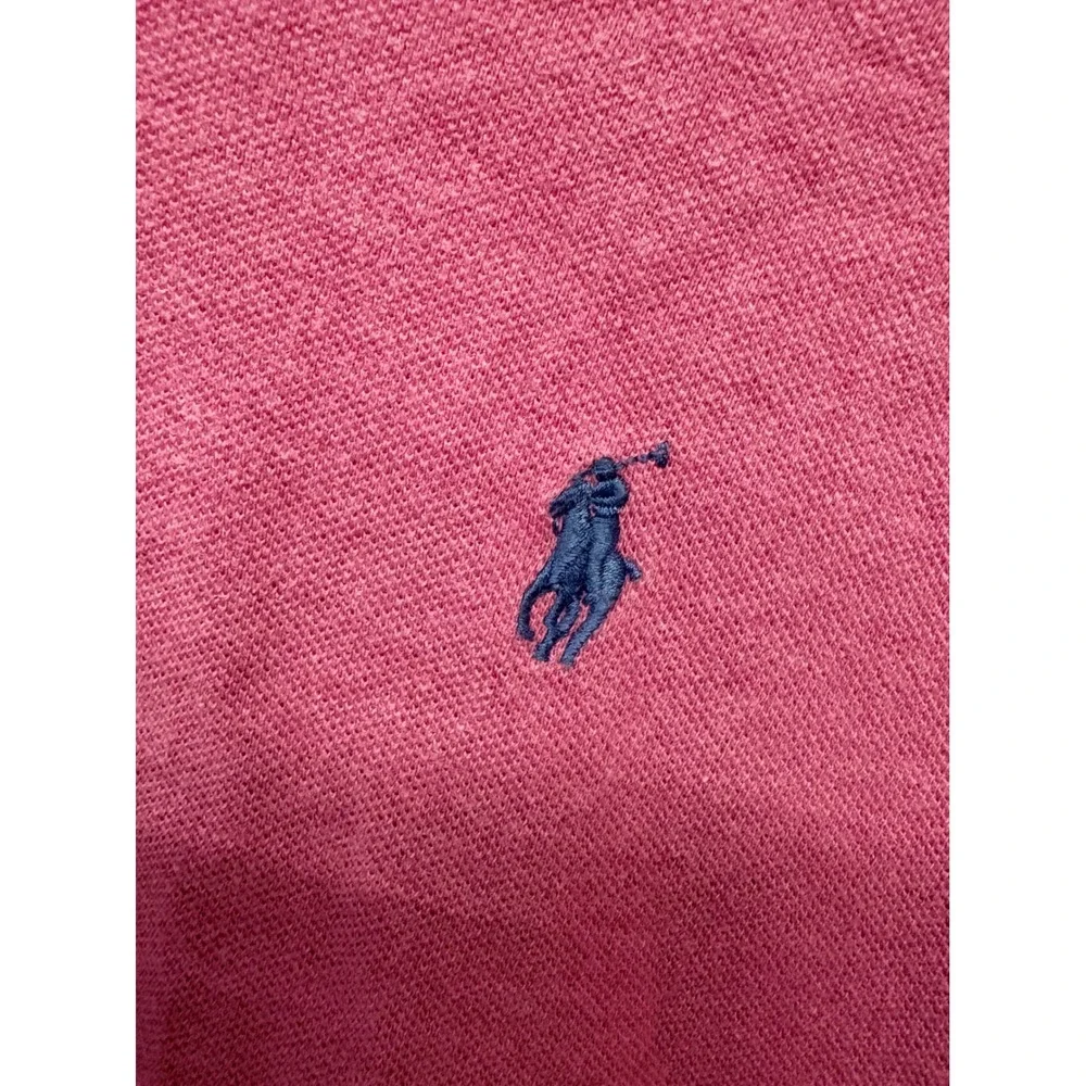 Polo Ralph Lauren Preppy Polo Shirt Mens XL Pink Short Sleeve Pony Old Money